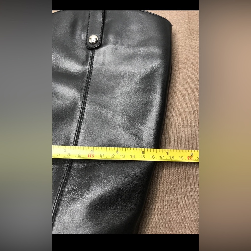 INC International Concepts Fawne Women's Riding Boots Black Leather Size 8.5M - Picture 14 of 16